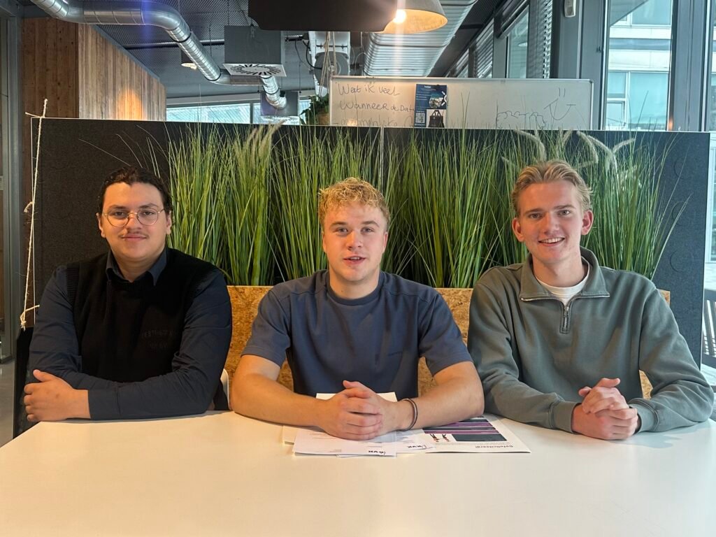 Jesper de Jong, Anas Zimame Chamlal, Joop Schreuder